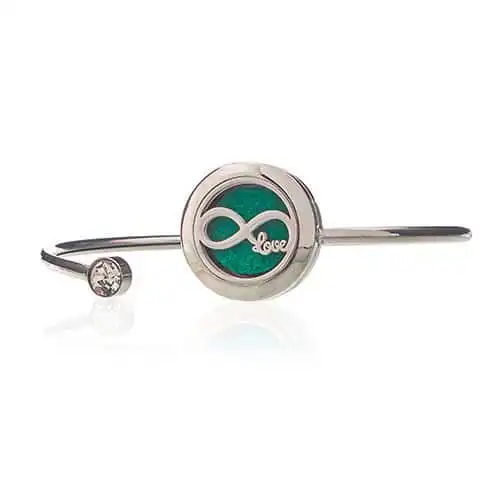 Aromatherapy Jewellery Crystal Bracelet – Infinite Love – 20mm | www.artisangoods.co.uk 2 Aromatherapy Jewellery Crystal Bracelet – Infinite Love – 20mm | www.artisangoods.co.uk 1