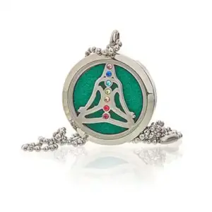 Aromatherapy Jewellery Necklace – Yoga Chakra – 30mm | www.artisangoods.co.uk 4