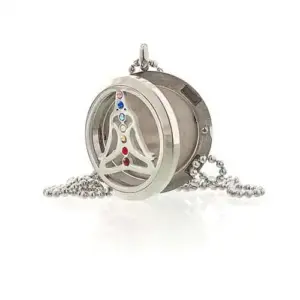 Aromatherapy Jewellery Necklace – Yoga Chakra – 30mm | www.artisangoods.co.uk 5
