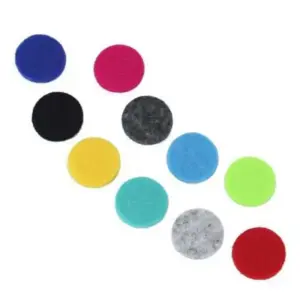 Aromatherapy Necklace Reusable Refill Pad – 15mm | www.artisangoods.co.uk