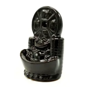 Backflow Incense Burner – Ancient Chinese Coin | www.artisangoods.co.uk 2