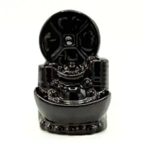 Backflow Incense Burner – Ancient Chinese Coin | www.artisangoods.co.uk 1