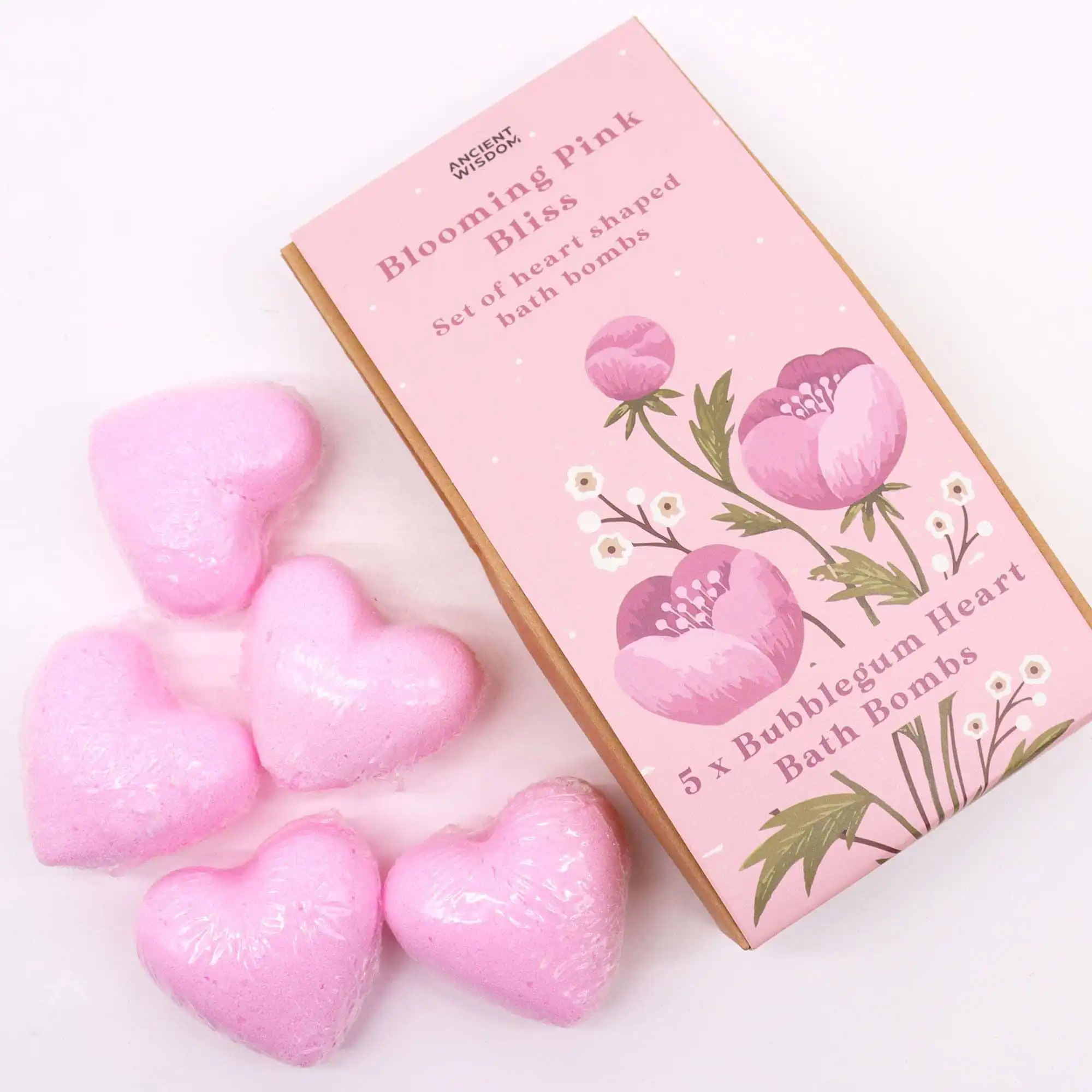 Blooming Pink Bliss Bath Heart Gift Set | www.artisangoods.co.uk 5 Blooming Pink Bliss Bath Heart Gift Set | www.artisangoods.co.uk 4