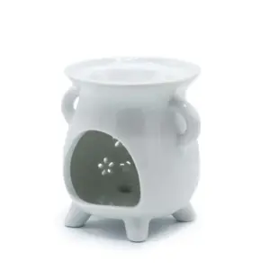 Caildren Oil Burner – Owl – White | www.artisangoods.co.uk 2