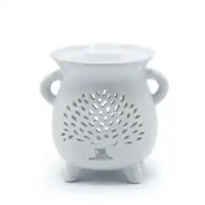 Caildren Oil Burner – Tree of Life – White | www.artisangoods.co.uk 1