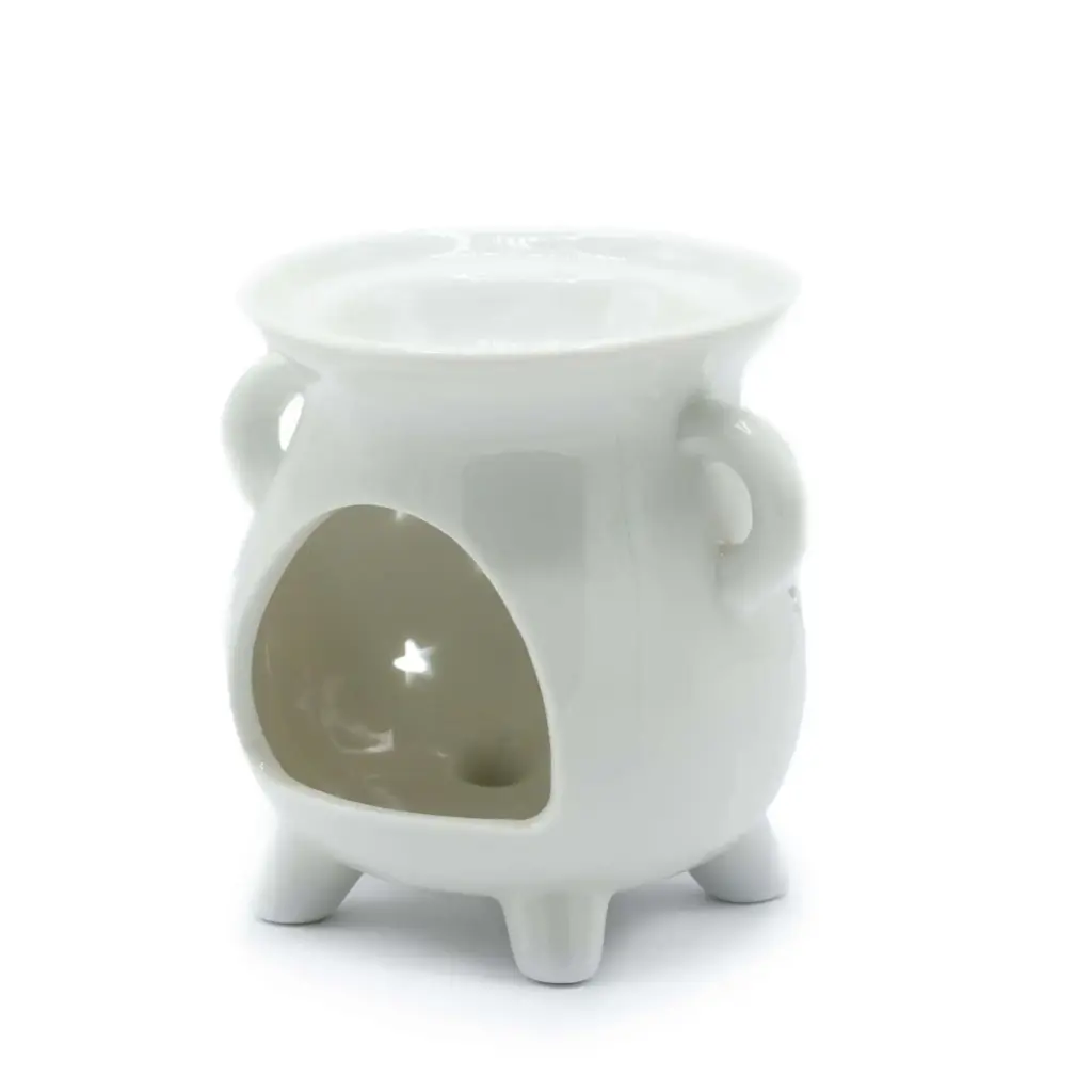 Cauldron Oil Burner – Moon Phase – White | www.artisangoods.co.uk 2 Cauldron Oil Burner – Moon Phase – White | www.artisangoods.co.uk 2