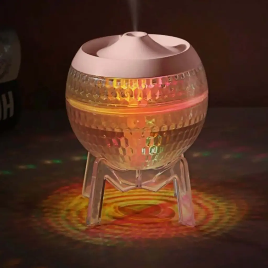 Clear Humidifer Mondo Planet – USB – Colour Change (down light) | www.artisangoods.co.uk 3