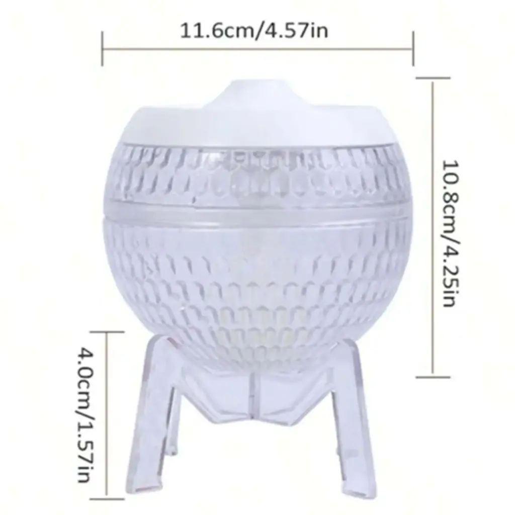 Clear Humidifer Mondo Planet – USB – Colour Change (down light) | www.artisangoods.co.uk 2