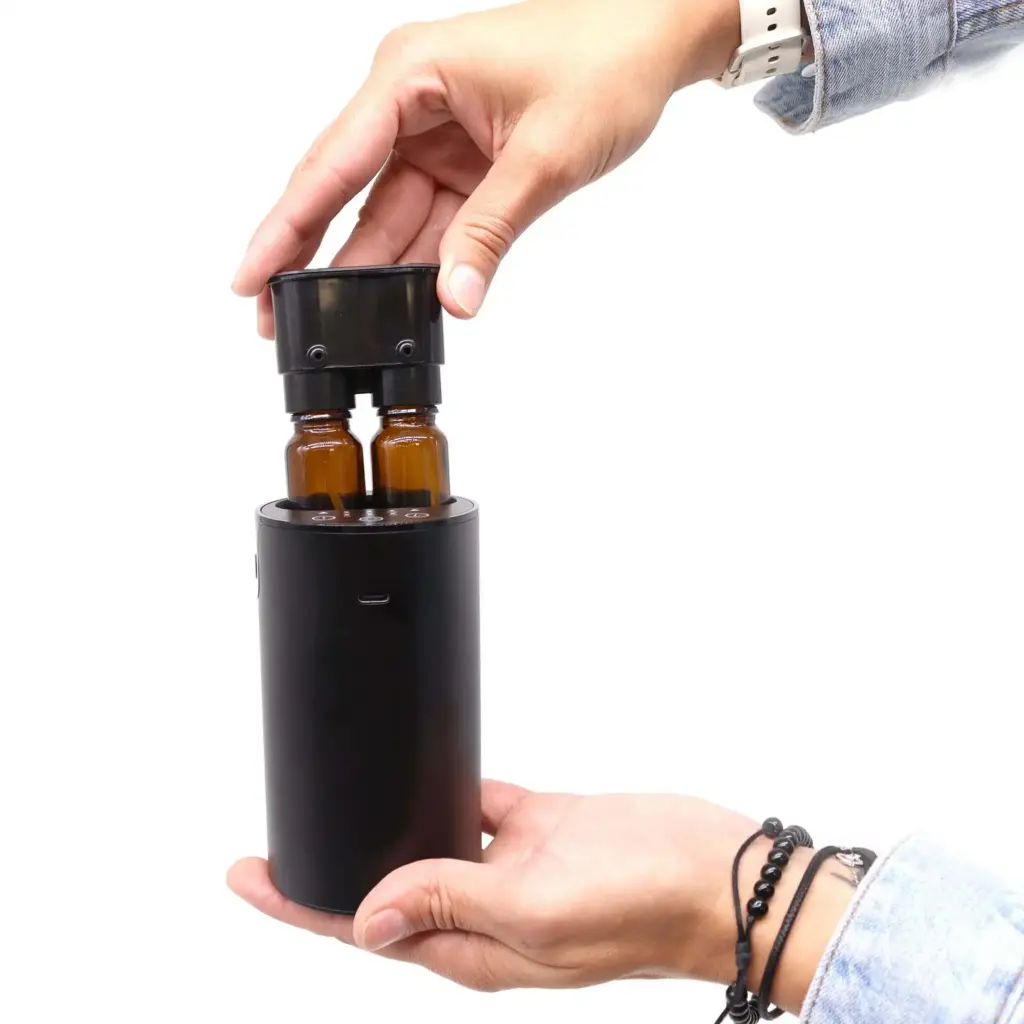 Double (switchable) Essential Oil Waterless Nebulizer- USB to C | www.artisangoods.co.uk 5