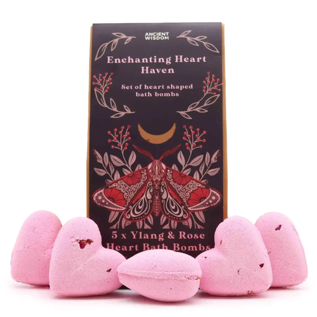 Enchanting Heart Heaven Bath Heart Gift Set | www.artisangoods.co.uk