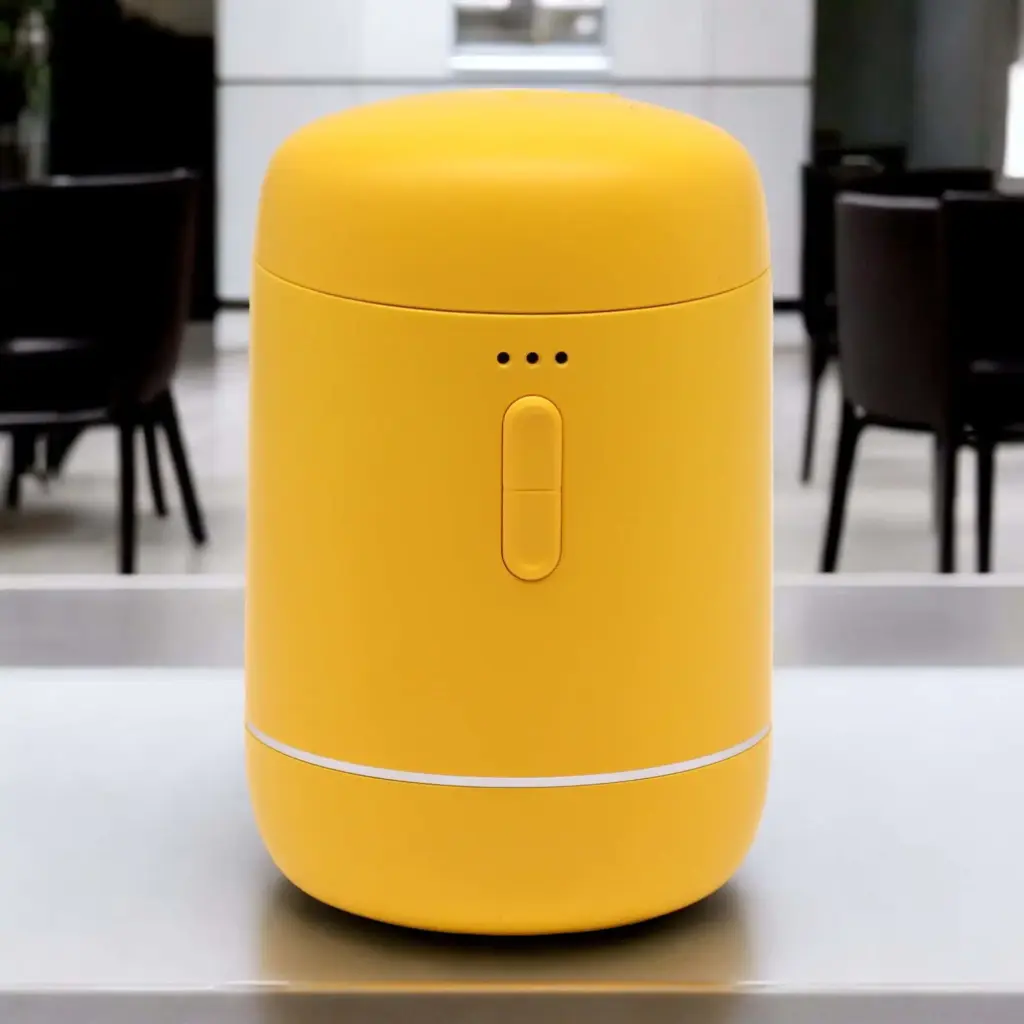 Essential Oil Diffuser Yellow – USB to C | www.artisangoods.co.uk 2
