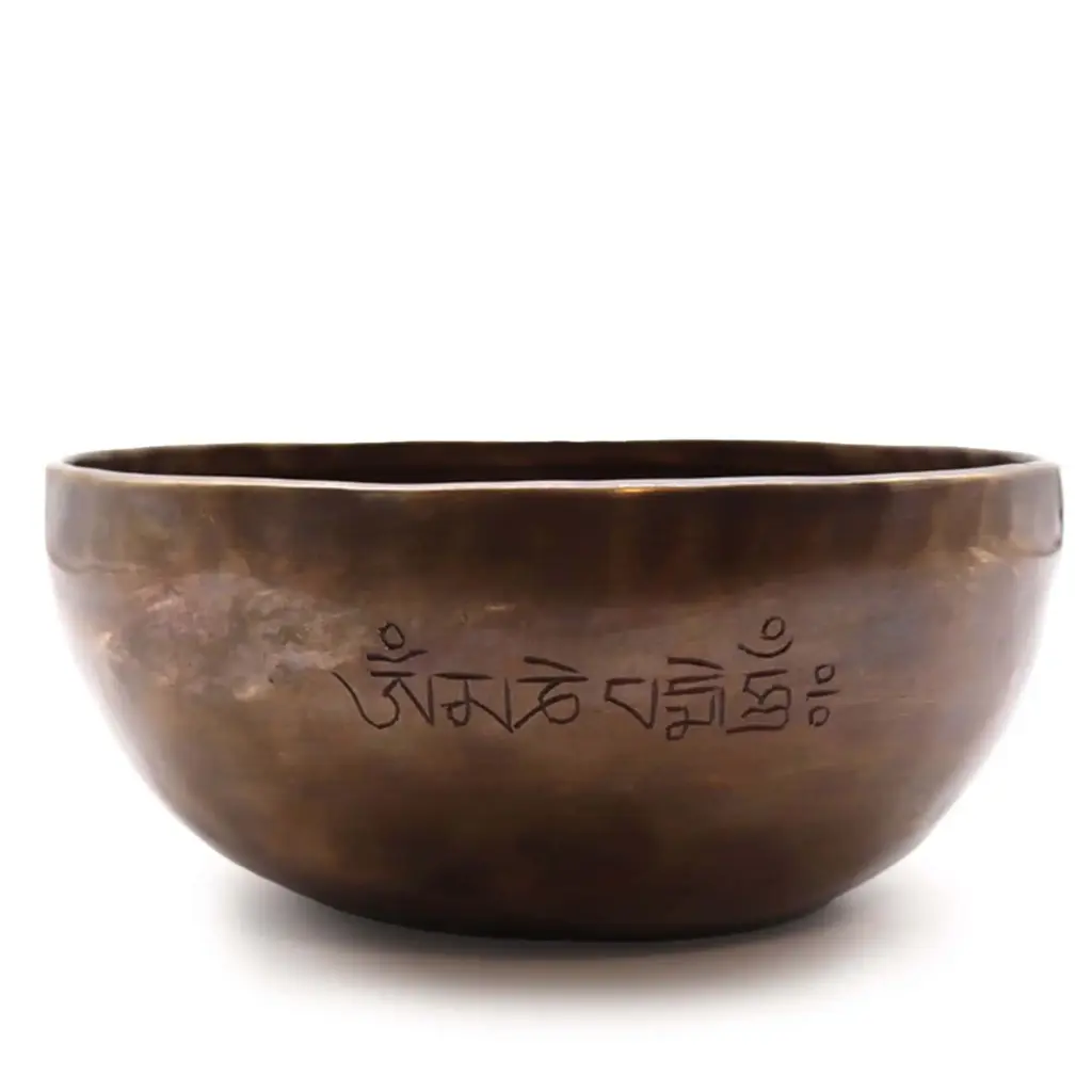 Extra Large Indian Moon Phase Singing Bowl – (approx 1500g) – 22cm | www.artisangoods.co.uk