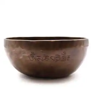 Extra Large Indian Moon Phase Singing Bowl – (approx 1500g) – 22cm | www.artisangoods.co.uk 1