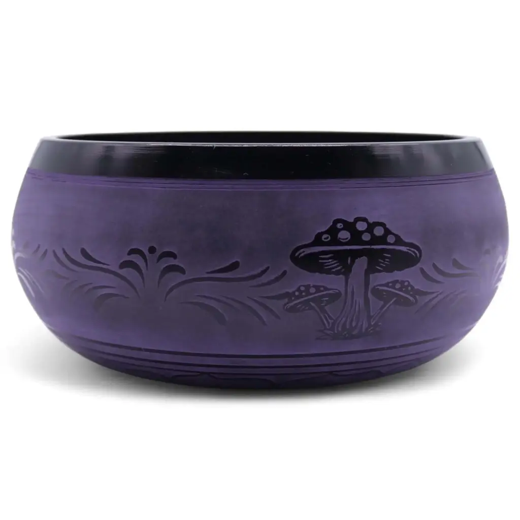 Extra Loud - Mushroom Singing Bowl - Purple Haze (23x10.5cm, 1.3kg)