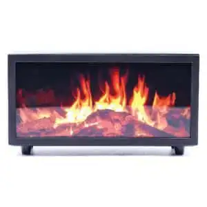 Flame Effect Aroma Diffuser with Birdsound – Black USB – Colour Change | www.artisangoods.co.uk 1