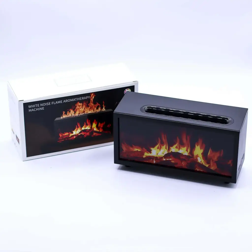 Flame Effect Aroma Diffuser with Birdsound – Black USB – Colour Change | www.artisangoods.co.uk 9 Flame Effect Aroma Diffuser with Birdsound – Black USB – Colour Change | www.artisangoods.co.uk 9
