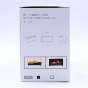 Flame Effect Aroma Diffuser with Birdsound – Black USB – Colour Change | www.artisangoods.co.uk 8