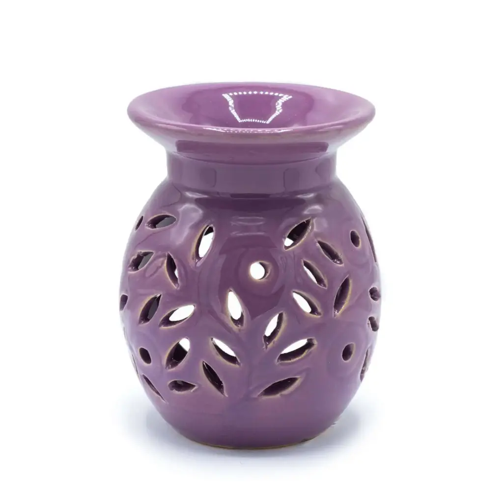 Floral Oil Burner – Lavender | www.artisangoods.co.uk