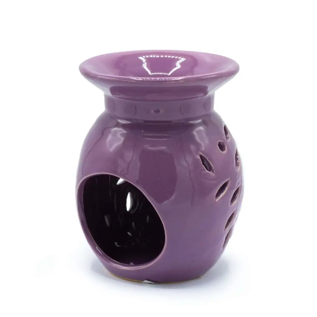 Floral Oil Burner – Lavender | www.artisangoods.co.uk 2