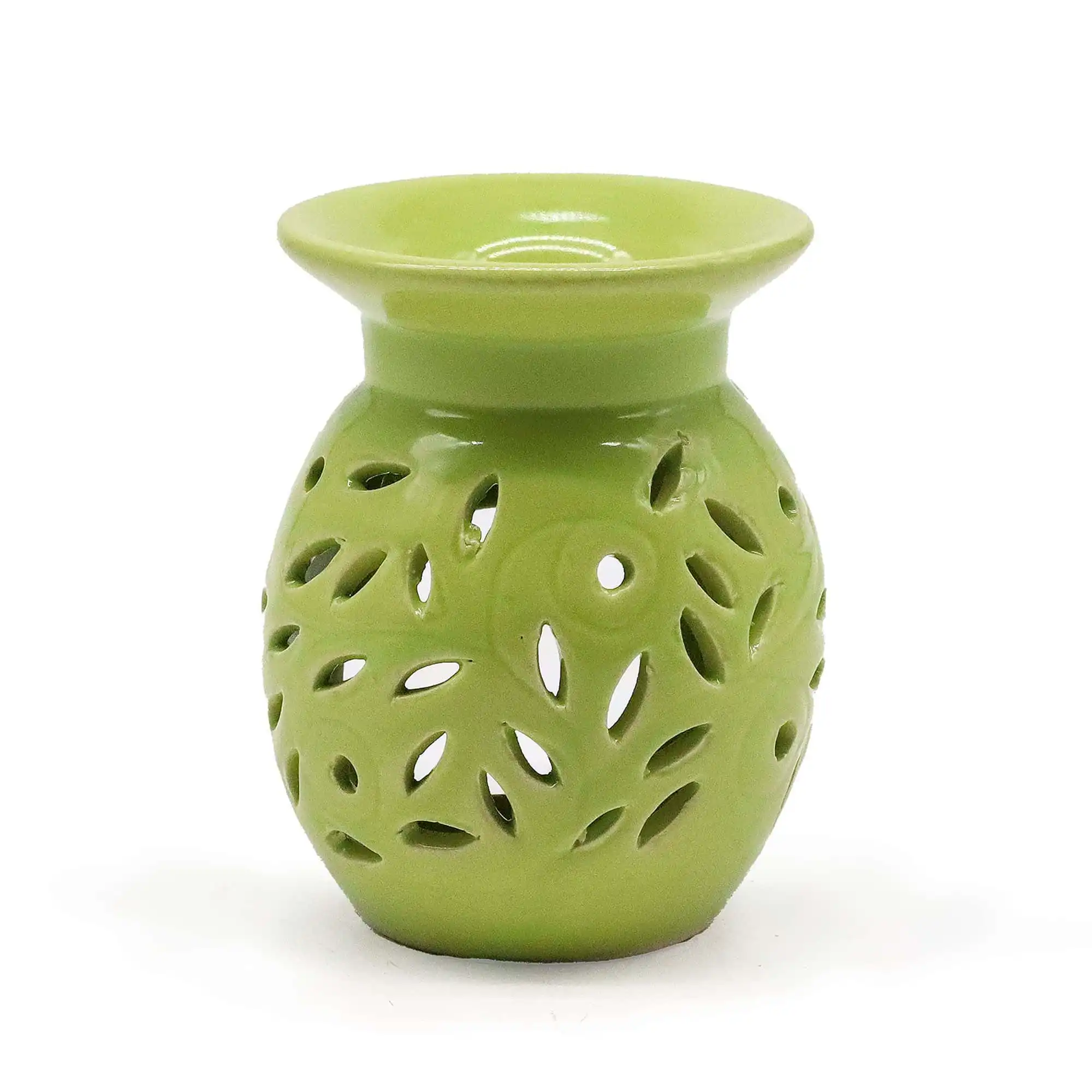 Floral Oil Burner – Lime | www.artisangoods.co.uk 2 Floral Oil Burner – Lime | www.artisangoods.co.uk 1
