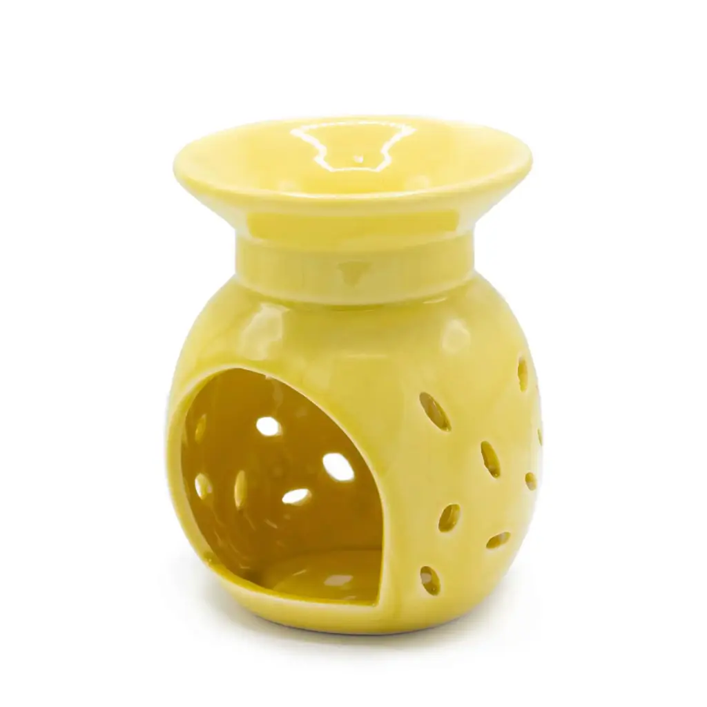Floral Oil Burner -Yellow | www.artisangoods.co.uk 2 Floral Oil Burner -Yellow | www.artisangoods.co.uk 2