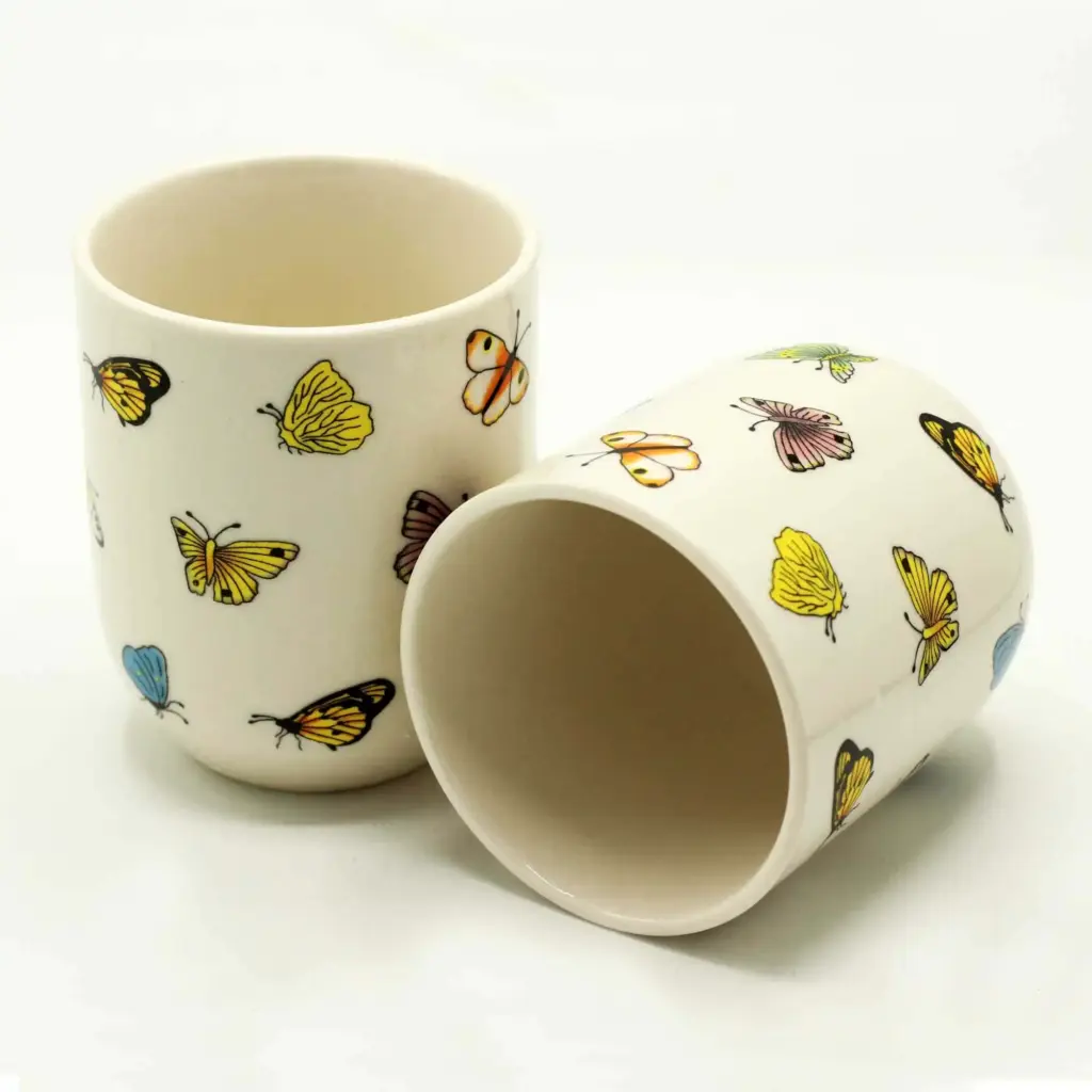 Herbal Tea Cups – Butterflies | www.artisangoods.co.uk 2