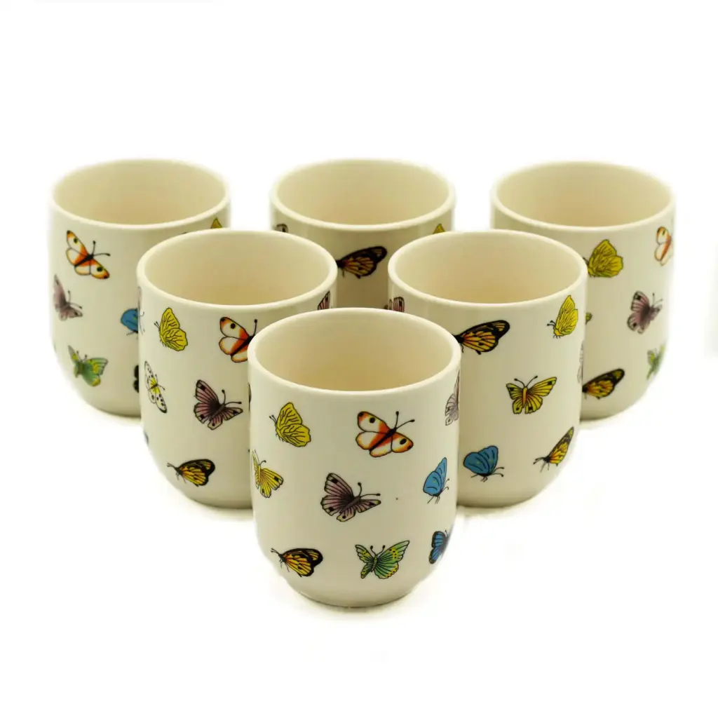 Herbal Tea Cups – Butterflies | www.artisangoods.co.uk
