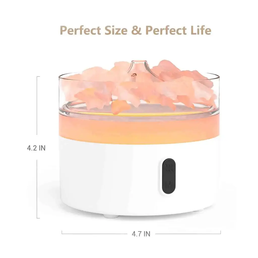 Himalayan Salt Aroma Diffuser – Night Light – USB-C – Flame Effect ( salt included) | www.artisangoods.co.uk 3 Himalayan Salt Aroma Diffuser – Night Light – USB-C – Flame Effect ( salt included) | www.artisangoods.co.uk 3