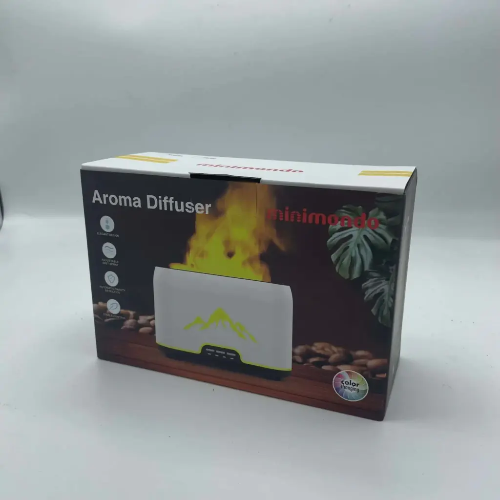 Himalayas Aroma Diffuser – USB-C – Remote control – Flame Effect | www.artisangoods.co.uk 3