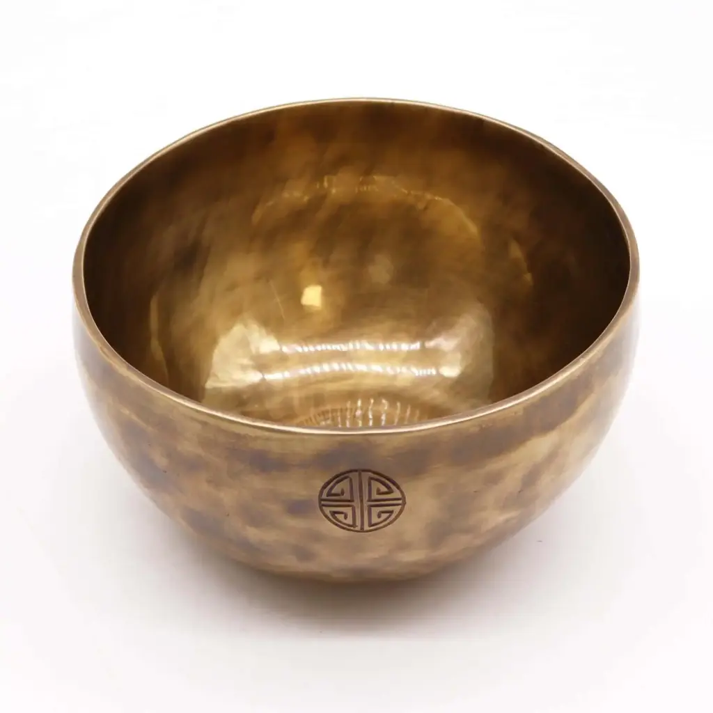 Large Nepalese Moon Bowl – (approx 850g) – 17cm | www.artisangoods.co.uk 2