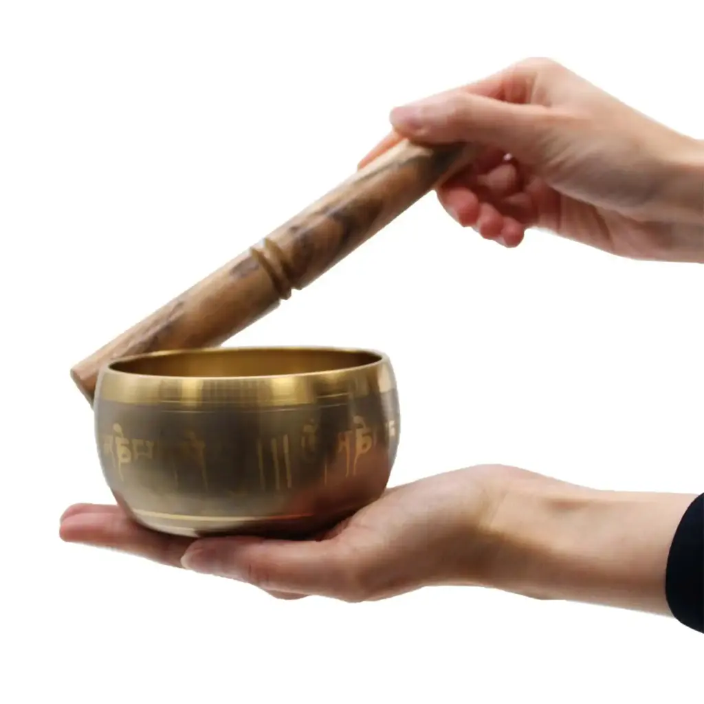 Lrg Five Buddha Singing Bowl | www.artisangoods.co.uk 5