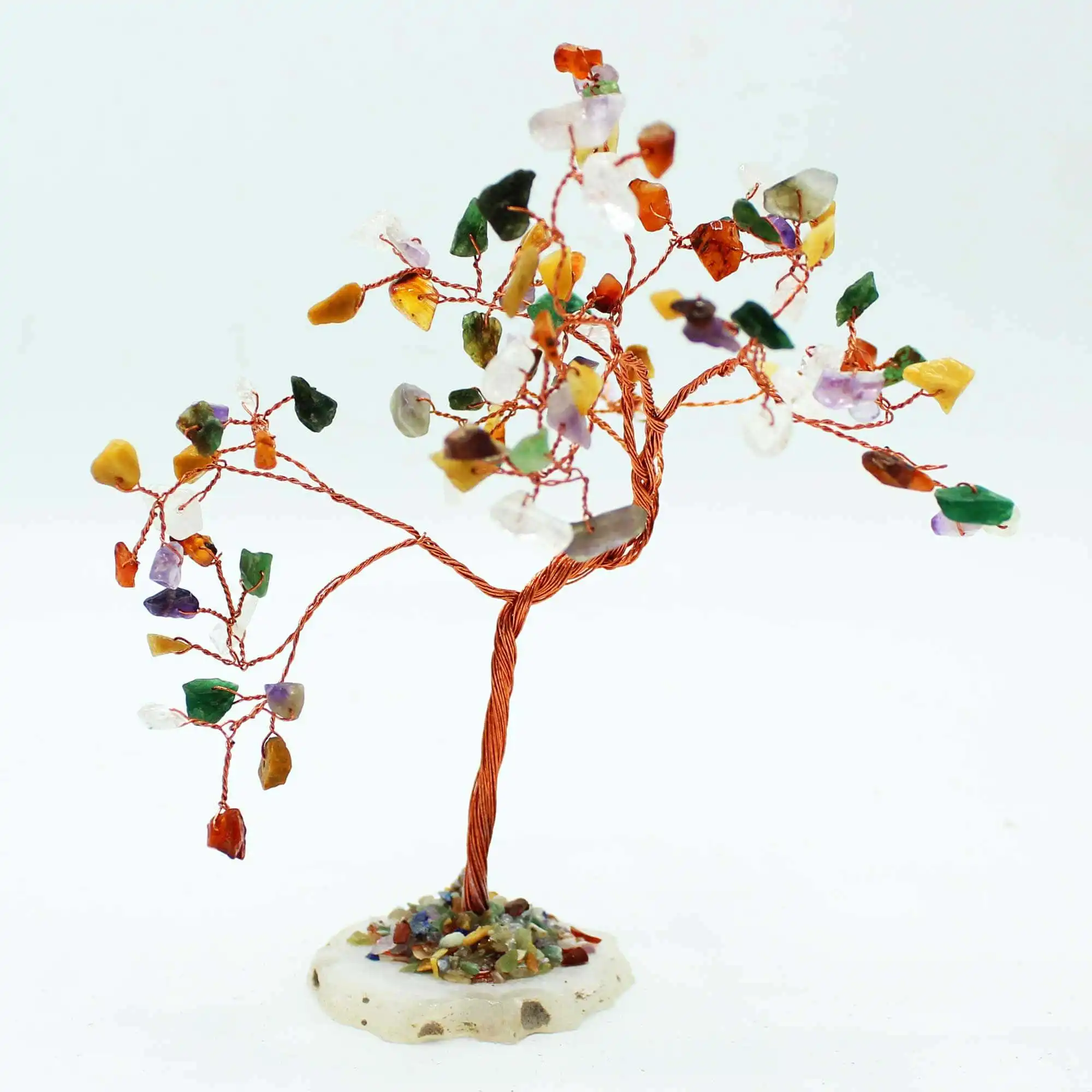 Lrg Gemstone Tree – Multi Stones on Natural Agate Base (100 stones) | www.artisangoods.co.uk 3 Lrg Gemstone Tree – Multi Stones on Natural Agate Base (100 stones) | www.artisangoods.co.uk 2