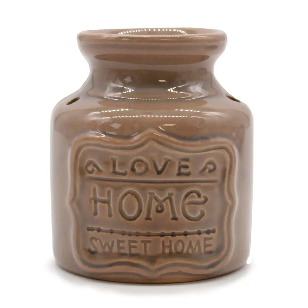 Lrg Home Oil Burner – Love Home Sweet Home | www.artisangoods.co.uk