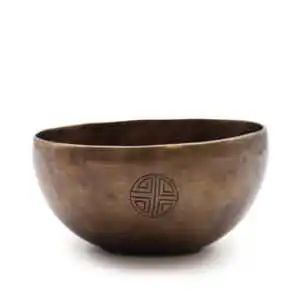 Medium Indian Moon Phase Singing Bowl – (approx 750g) – 15cm | www.artisangoods.co.uk 1