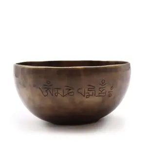 Medium Indian Moon Phase Singing Bowl – (approx 750g) – 15cm | www.artisangoods.co.uk 2