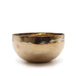 Medium Shining Bell-Metal Handmade Singing Bowl (approx 750g) – 15cm | www.artisangoods.co.uk 4
