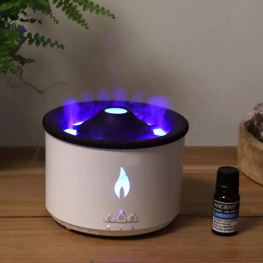 Medium Volcano Effect Aroma Diffuser (plug) Two Colours -360ml | www.artisangoods.co.uk