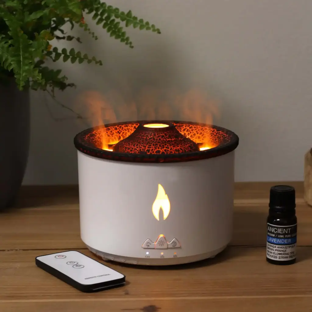 Medium Volcano Effect Aroma Diffuser (plug) Two Colours -360ml | www.artisangoods.co.uk 2 Medium Volcano Effect Aroma Diffuser (plug) Two Colours -360ml | www.artisangoods.co.uk 2