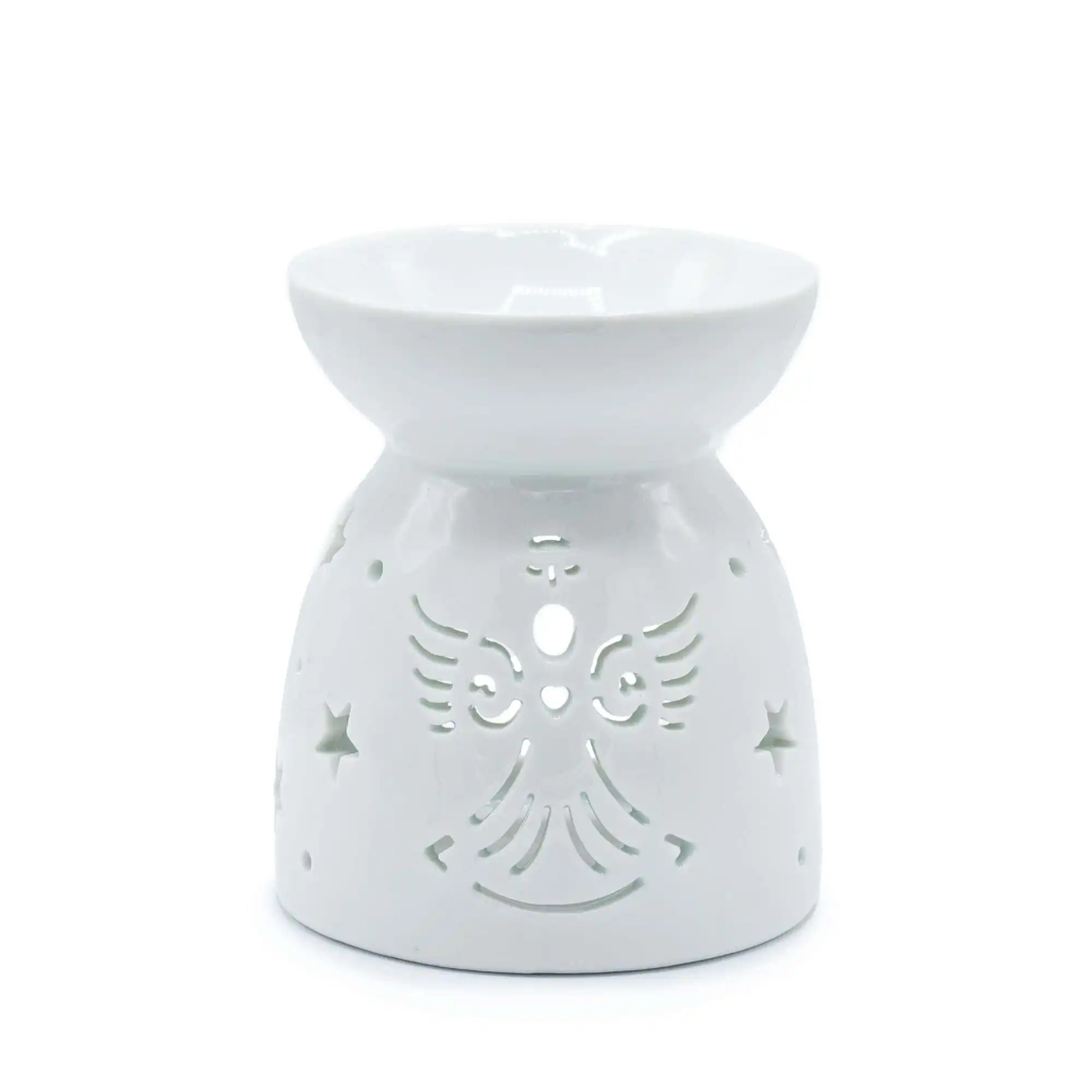 Oil Burner Angel Cut Out- White | www.artisangoods.co.uk 2 Oil Burner Angel Cut Out- White | www.artisangoods.co.uk 1