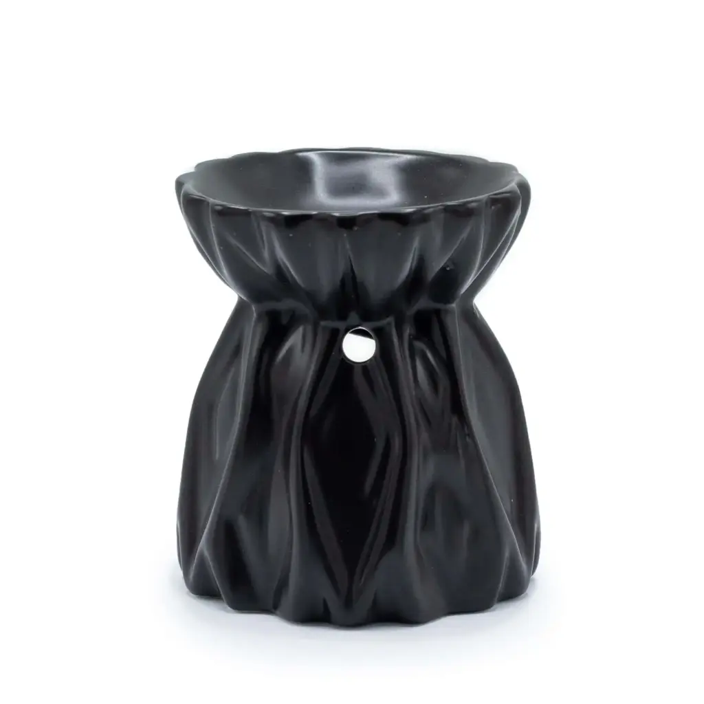 Oil Burner Geometric – Black | www.artisangoods.co.uk