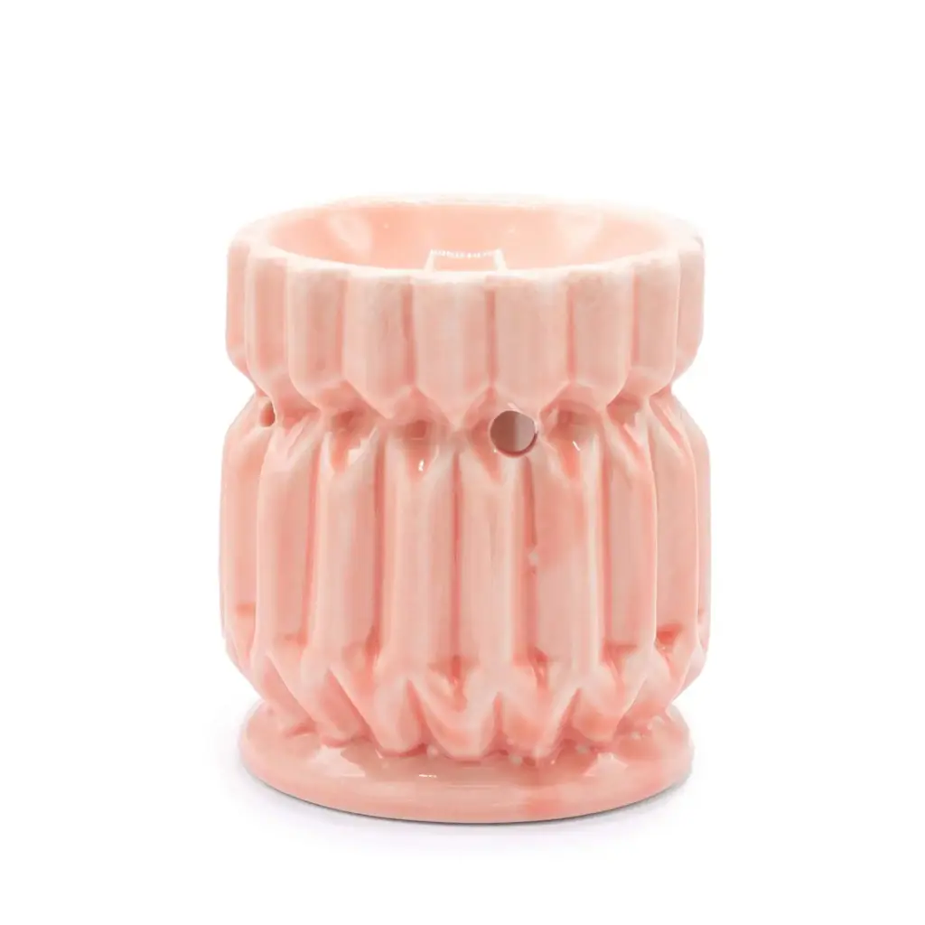Oil Burner Geometric – Pink | www.artisangoods.co.uk