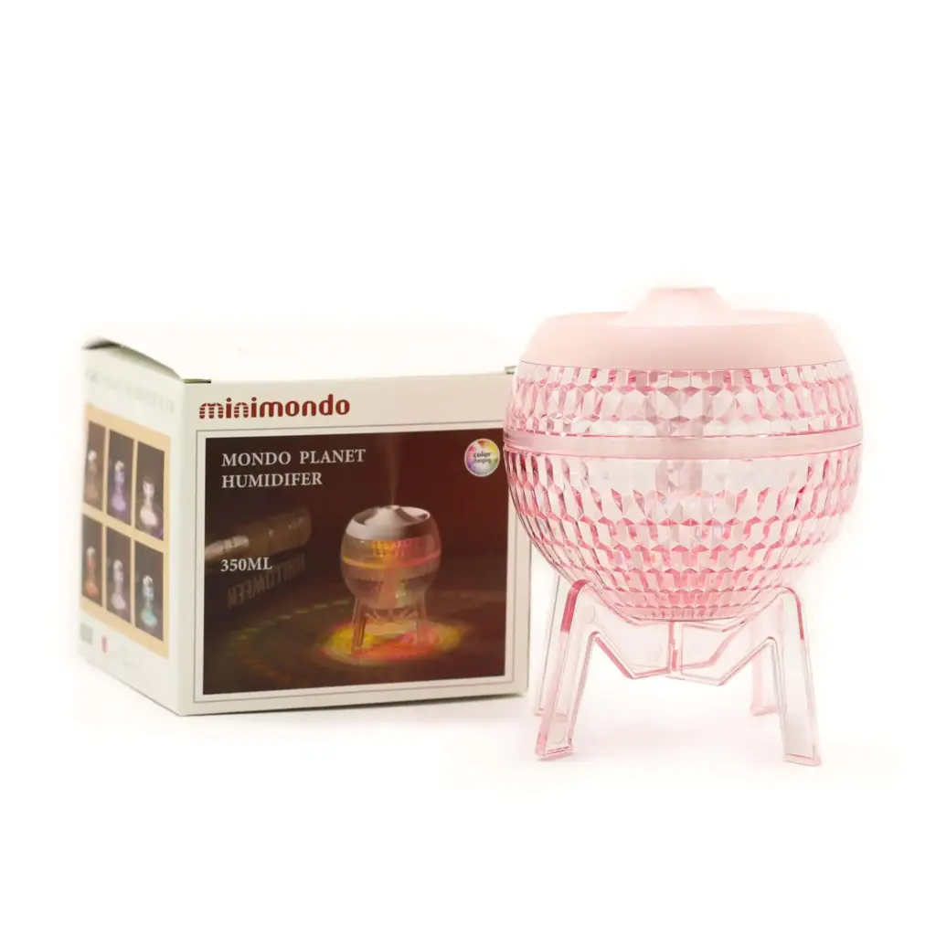 Pink Humidifer Mondo Planet – USB – Colour Change (down light) | www.artisangoods.co.uk 3 Pink Humidifer Mondo Planet – USB – Colour Change (down light) | www.artisangoods.co.uk 3