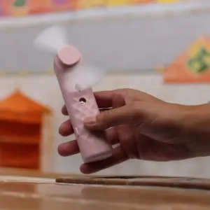 Pink Nano Mist Face Fan &  Spray – USB chargable | www.artisangoods.co.uk 7