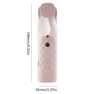 Pink Nano Mist Face Fan &  Spray – USB chargable | www.artisangoods.co.uk 5