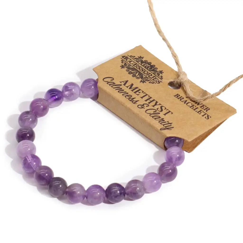 Power Bracelet – Amethyst | www.artisangoods.co.uk