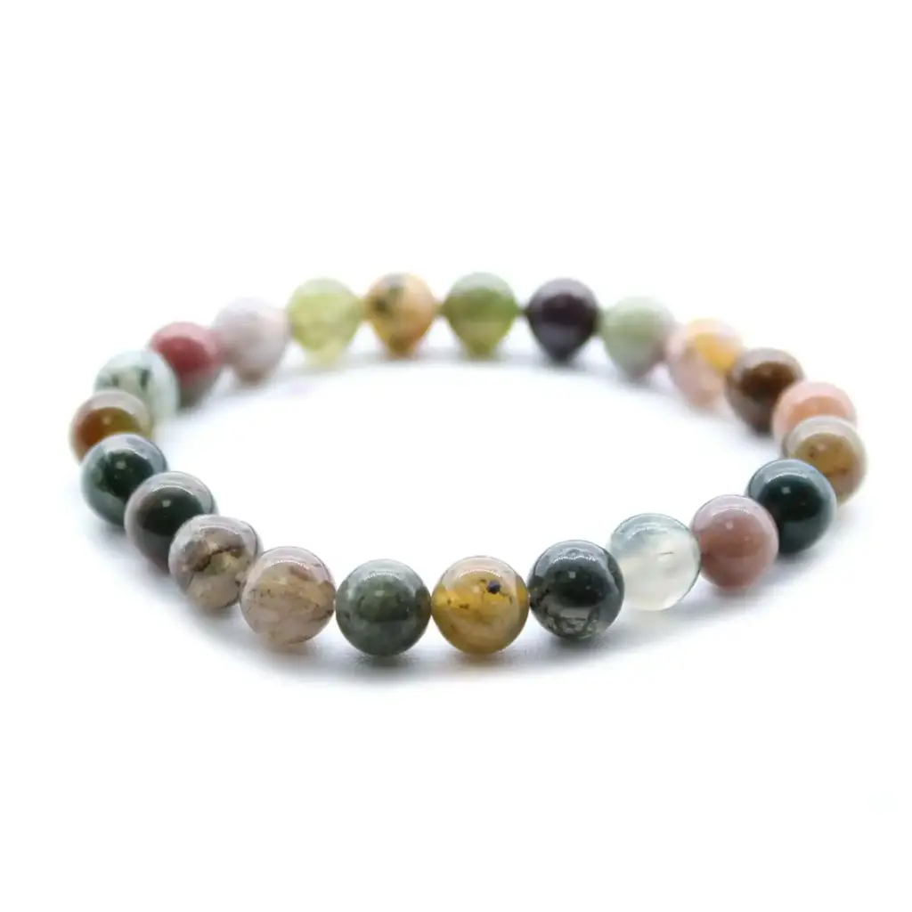 Power Bracelet – Moss Agate | www.artisangoods.co.uk 2
