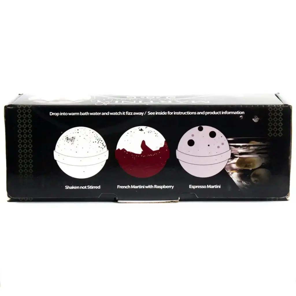 Set of Three Martini Bath Bombs | www.artisangoods.co.uk 5