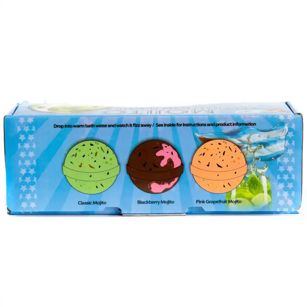 Set of Three Mojito Bath Bombs | www.artisangoods.co.uk 5 Set of Three Mojito Bath Bombs | www.artisangoods.co.uk 5