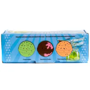 Set of Three Mojito Bath Bombs | www.artisangoods.co.uk 5