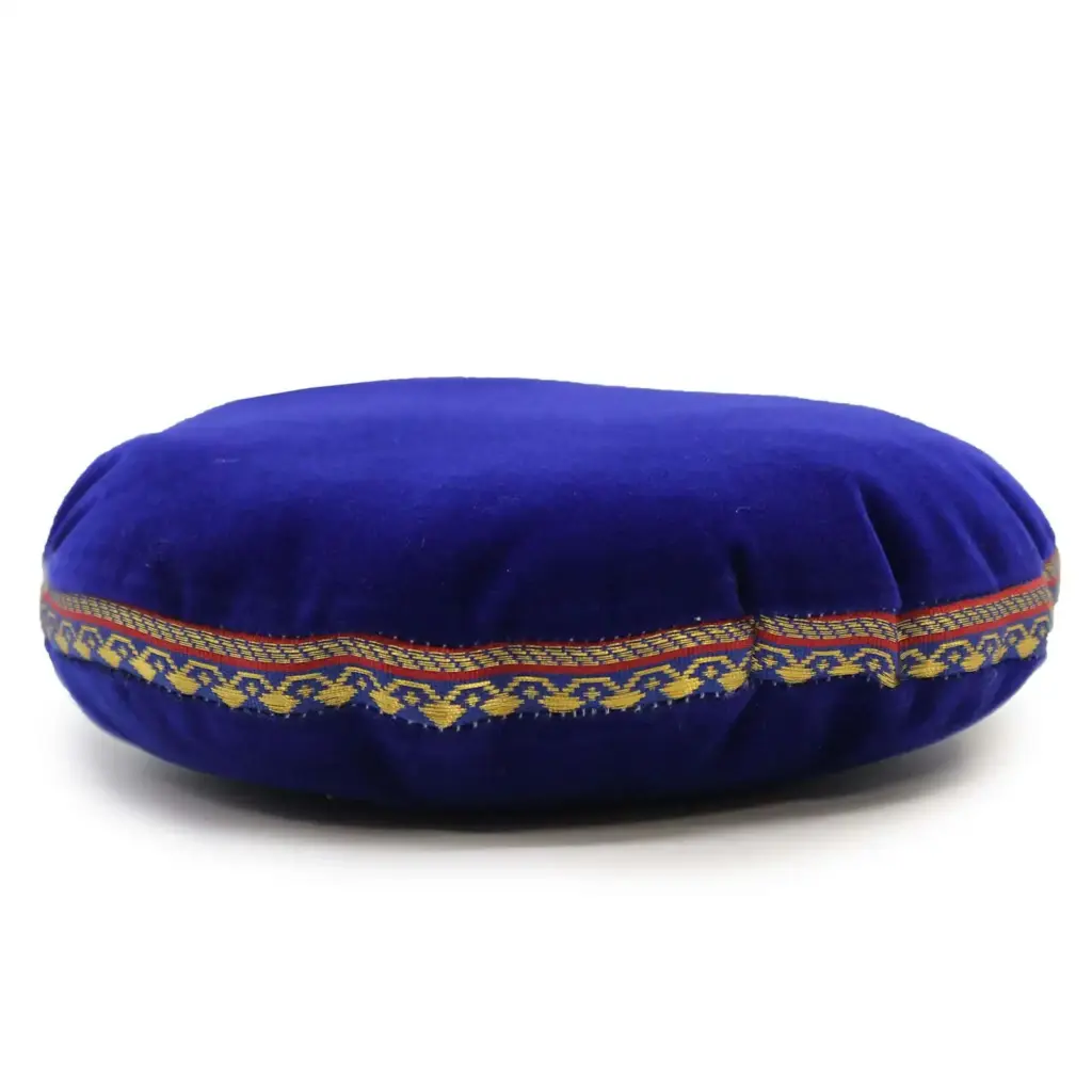Singing Bowl Velvet Cushion – 16cm | www.artisangoods.co.uk 7